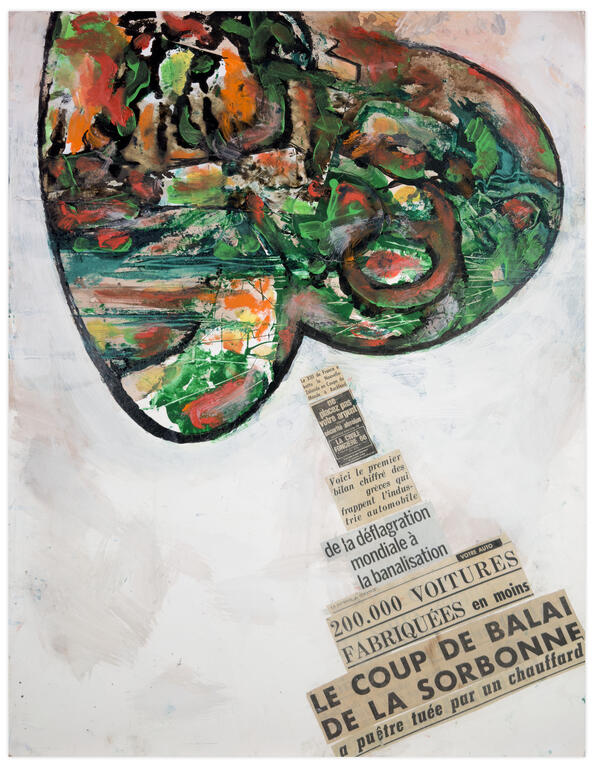 Catalogue raisonné, Jean-Jacques Lebel, Le coup de balai de la Sorbonne - 1968