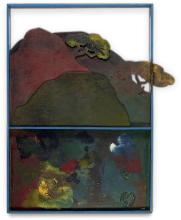 Catalogue raisonné, Claude Gilli, Paysage, 1964