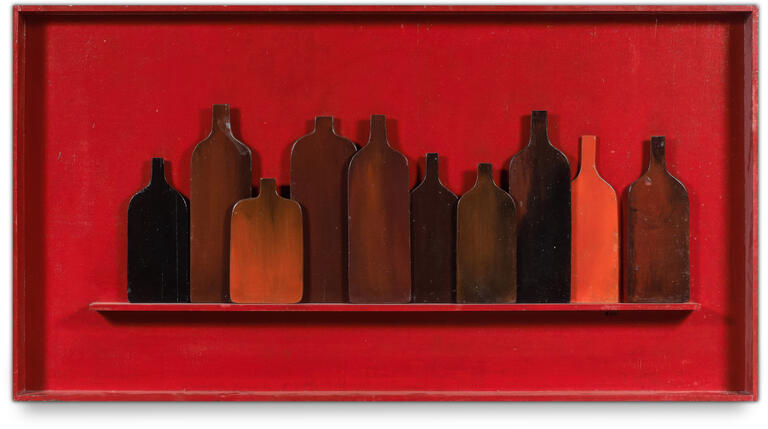 Catalogue raisonné, Ckaude Gilli, Les Bouteilles, la Nuit ou le rouge est mit — 1964-1970