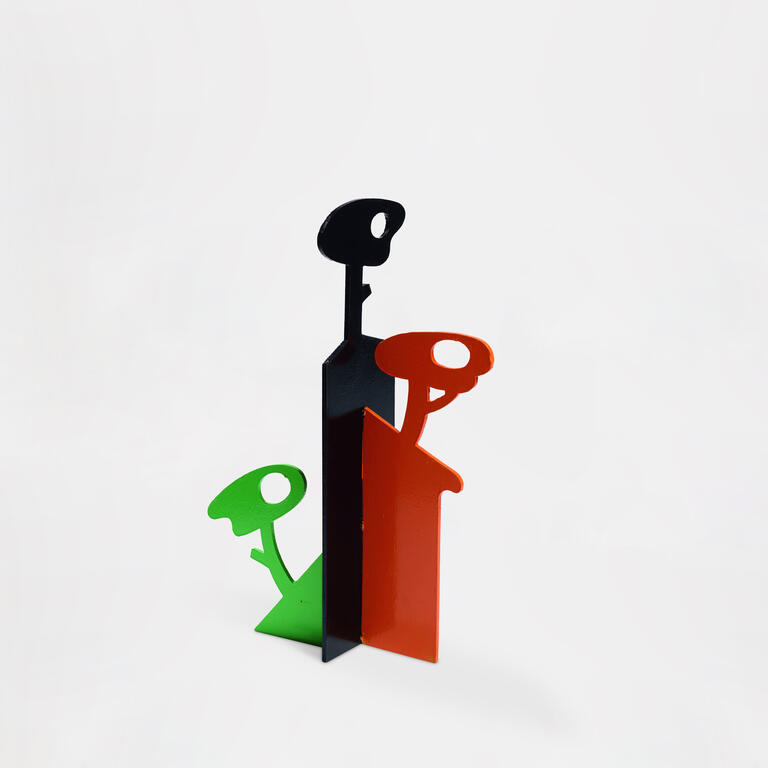 Catalogue raisonné, Claude Gilli, Paysage orange et vert — 1996