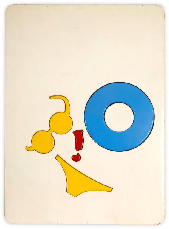 Catalogue raisonné, Claude Gili, La Plage — 1967