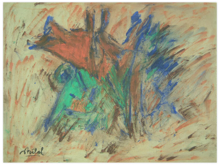 Catalogue raisonné, Edgar Stoëbel, abstract — 