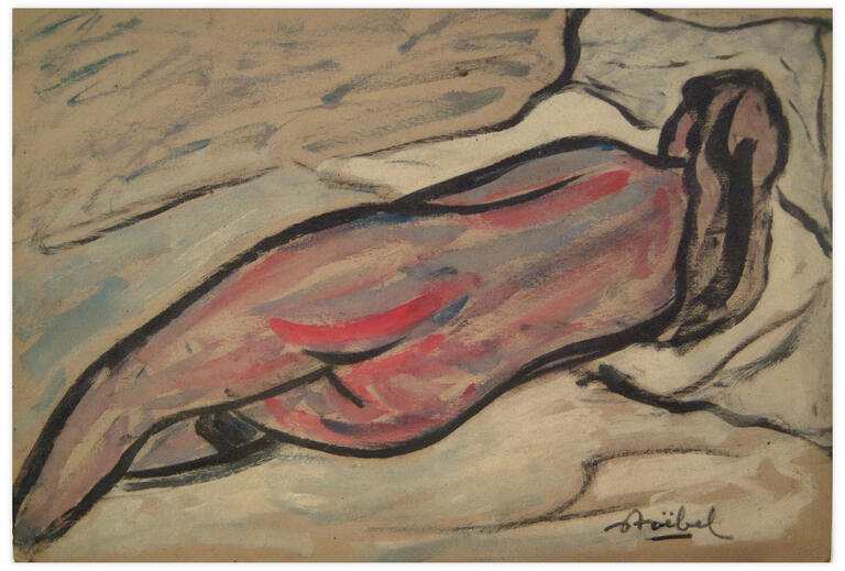 Catalogue raisonné, Edgar Stoëbel, nude — 