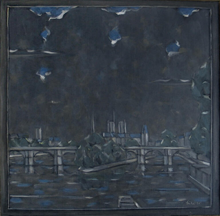 Catalogue raisonné, Hans Seiler, La cité, 1973