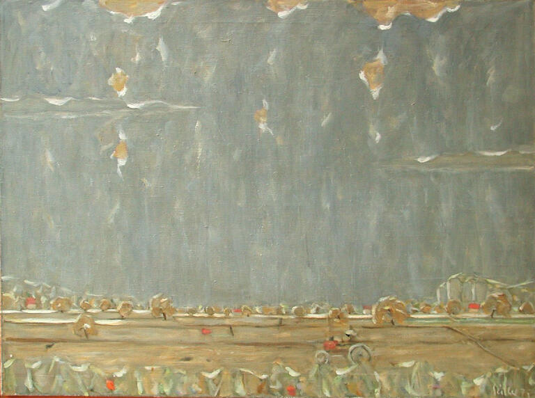 Catalogue raisonné, Hans Seiler, La plaine grise, 1976