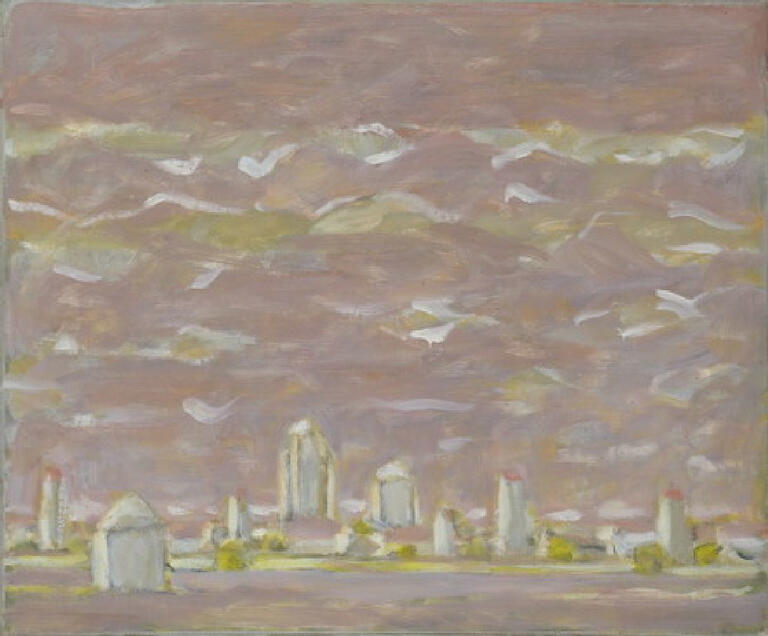 Catalogue raisonné, Hans Seiler, Ségovie rose, circa 1984