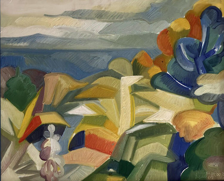 Catalogue raisonné, Adolphe Deville, Les Issambres * 1979