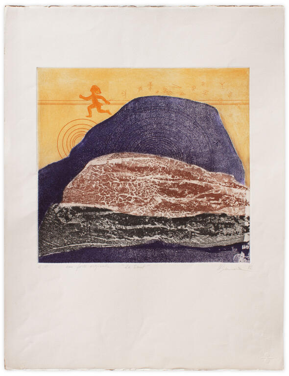 Catalogue raisonné, Henri Baviera, LE SAUT — 1982