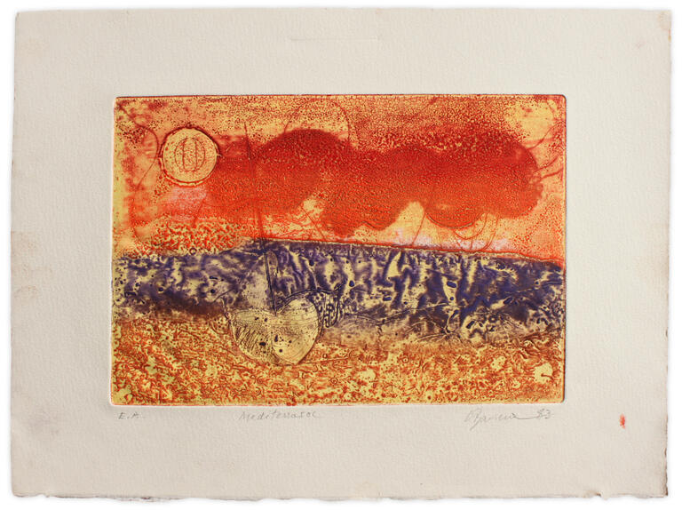 Catalogue raisonné, Henri Baviera, MEDITERRANNEE — 1978