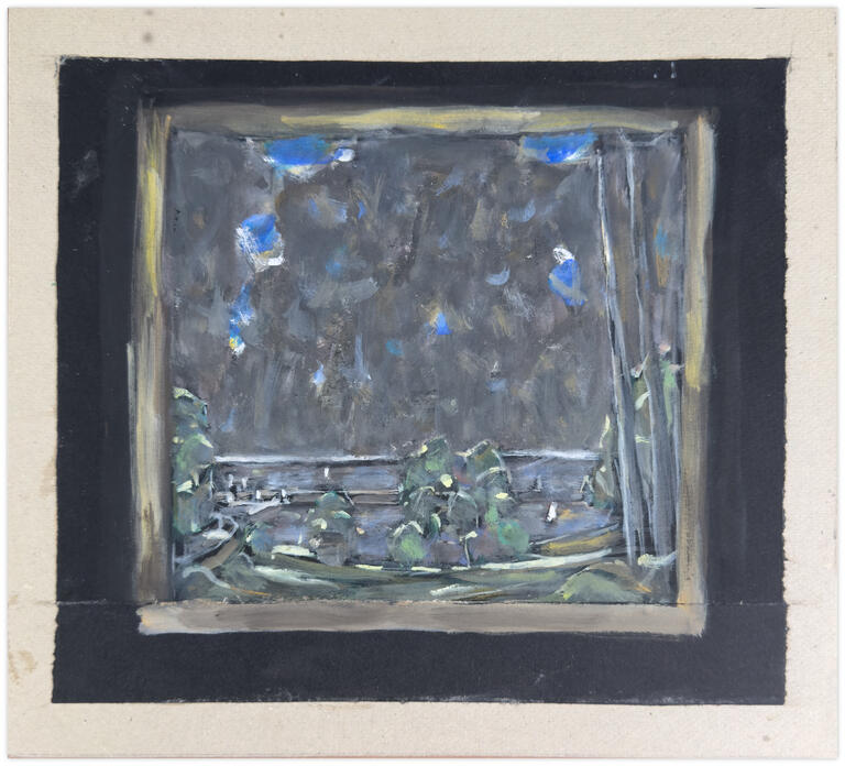 Catalogue raisonné, Hans Seiler, Les Ploma'ch (noir), circa 1985