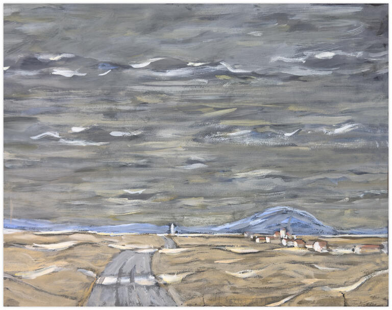 Catalogue raisonné, Hans Seiler, Au dessus de Soria, 1981