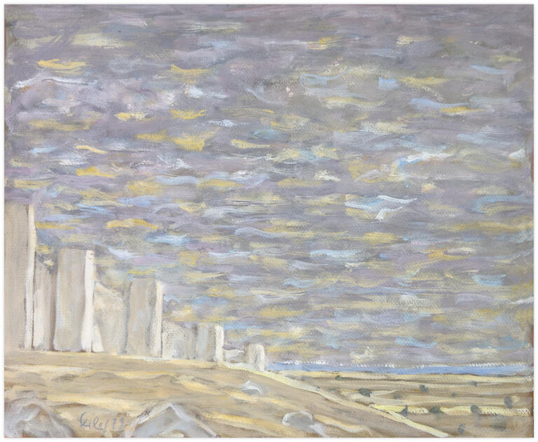 Catalogue raisonné, Hans Seiler, Les remparts d'Avila (clair), 1979