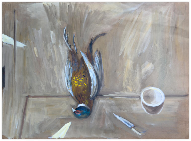 Catalogue raisonné, Hans Seiler, Nature morte (le faisan), circa 1970