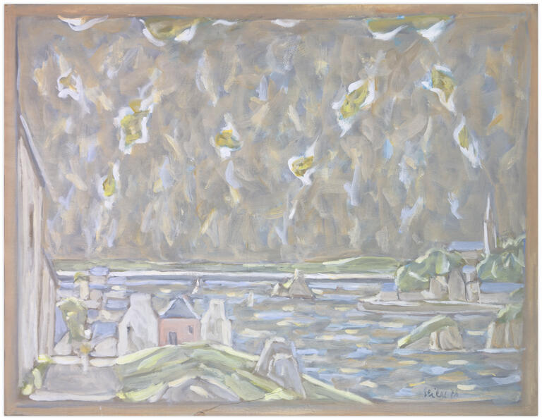 Catalogue raisonné, Hans Seiler, La rue du moulin, 1977