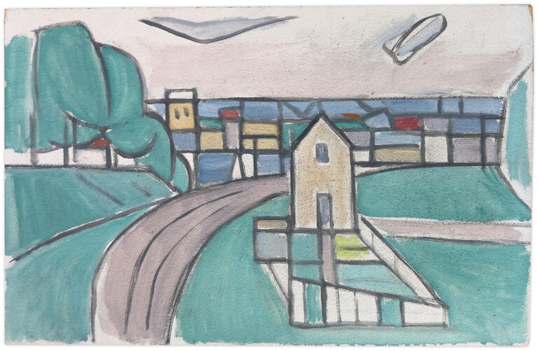 Catalogue raisonné, Hans Seiler, La route de Sucy, circa 1942