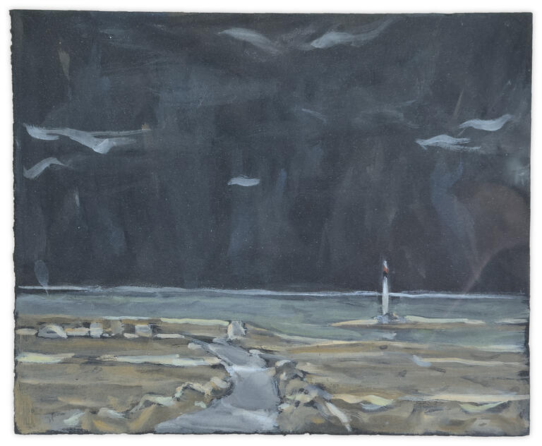 Catalogue raisonné, Hans Seiler, Le phare de la Hague, 1978