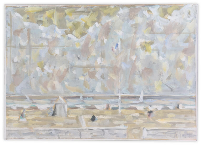 Catalogue raisonné, Hans Seiler, Plage en Normandie, 1967