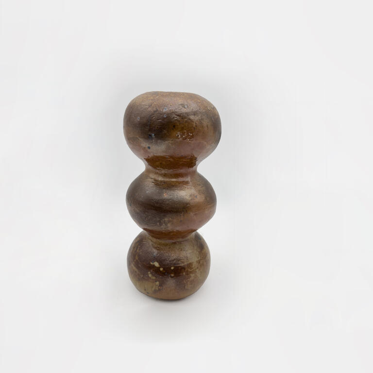 Catalogue raisonné, Jean Lerat, Trois Boules marron, 1974