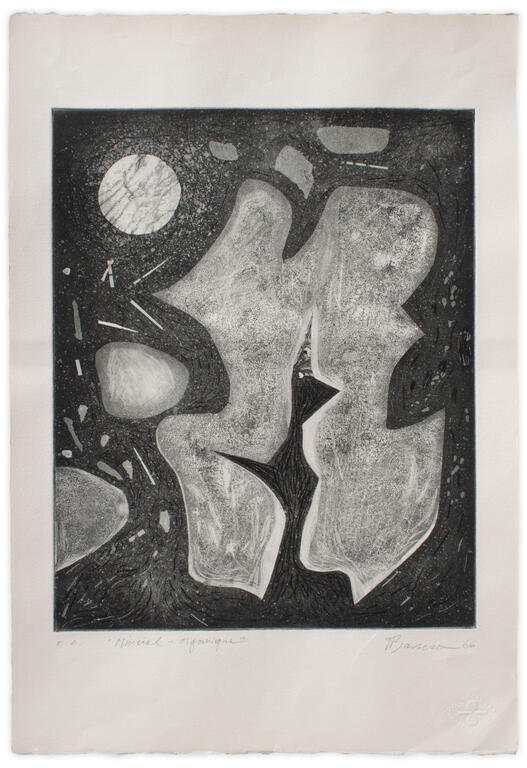 Catalogue raisonné, Henri Baviera, MINERAL ORGANIQUE — 1966