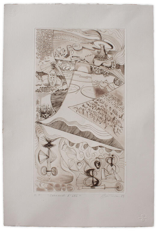 Catalogue raisonné, Henri Baviera, LUCYA — 1986