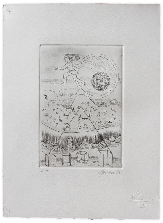 Catalogue raisonné, Henri Baviera, L’AUTRE COTÉ — 1984