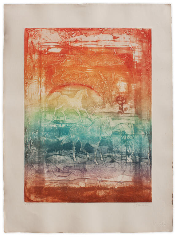 Catalogue raisonné, Henri Baviera, POUSSIERE D’HISTOIRE — 1986