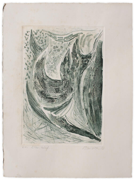 Catalogue raisonné, Henri Baviera, INFINIE MUTATION — 1963