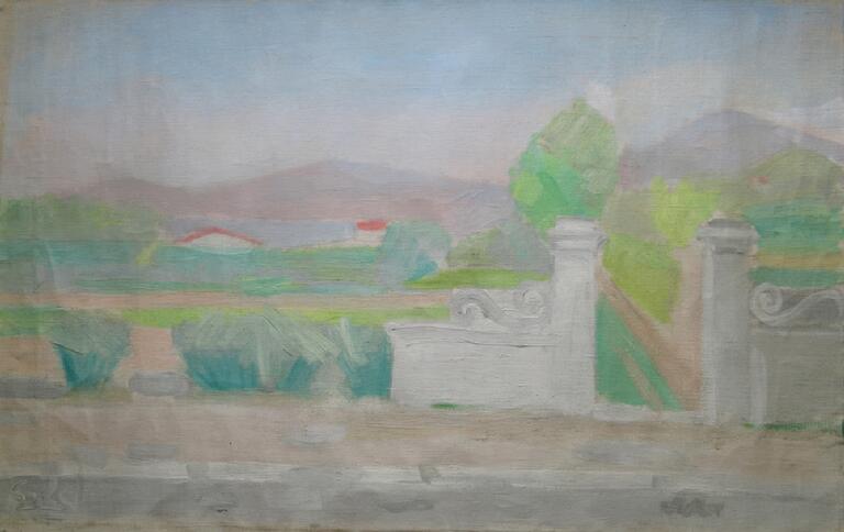 Catalogue raisonné, Hans Seiler, Cagnes, le Portail, 1930