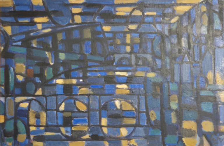 Catalogue raisonné, Hans Seiler, Le Pont de Castelnaud, 1944