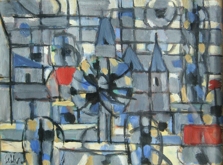 Catalogue raisonné, Hans Seiler, Le Jardin — 1957