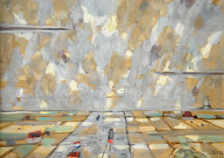 Catalogue raisonné, Hans Seiler, Paysage de Hollande, 1961