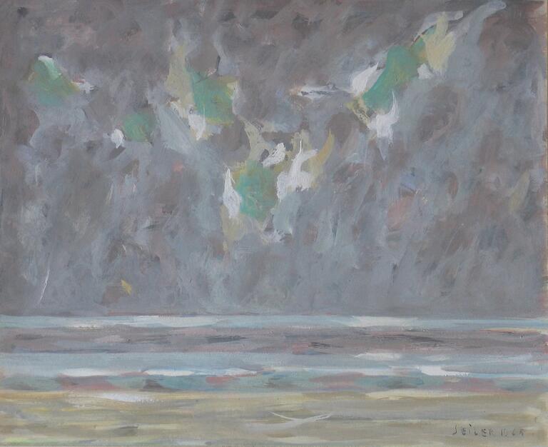 Catalogue raisonné, Hans Seiler, Bord de mer, 1965