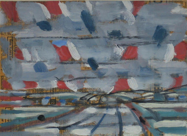 Catalogue raisonné, Hans Seiler, Le chemin, circa 1975