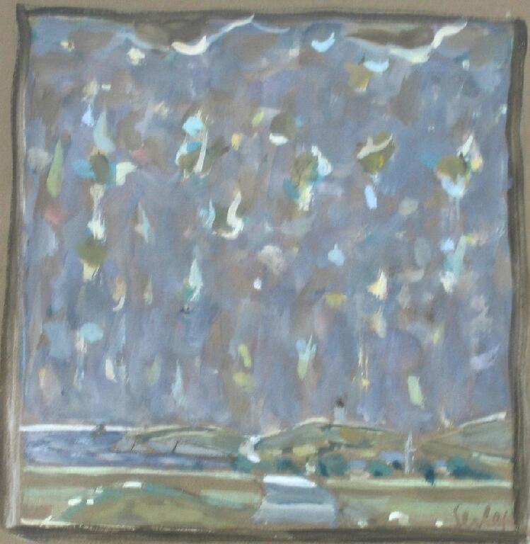 Catalogue raisonné, Hans Seiler, Le moulin au bout de la route, circa 1975