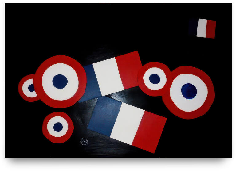 Catalogue raisonné, Claude Gilli, Souvenir du 14 juillet de mon enfance — 2015