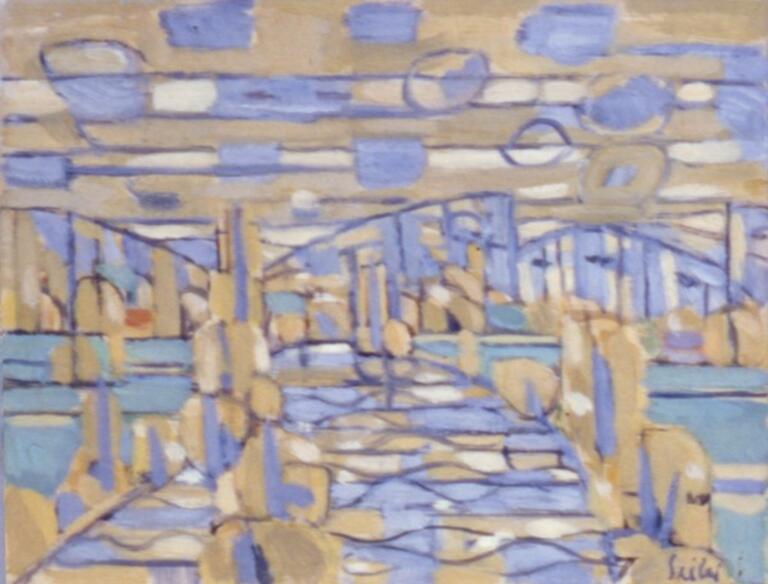 Catalogue raisonné, Hans Seiler, Paysage de Dordogne, 1952