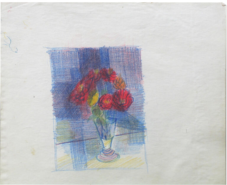 Catalogue raisonné, Hans Seiler, Bouquet de fleurs, circa 1942
