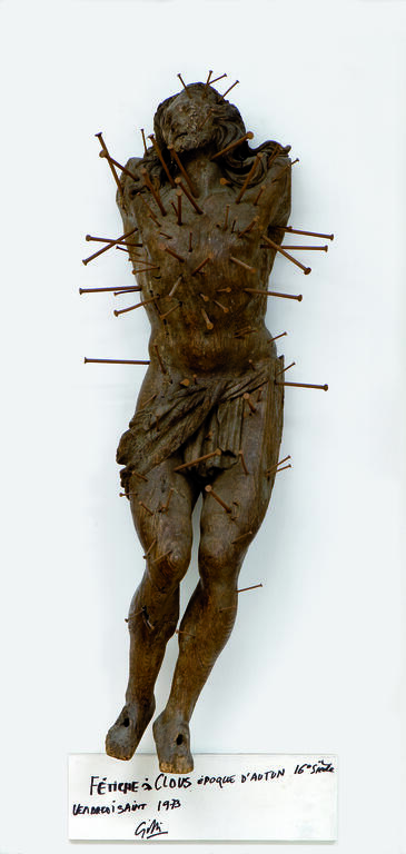 Catalogue raisonné, Claude Gilli, Fétiche à clous — 1973