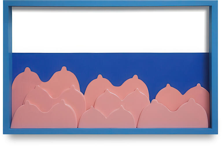 Catalogue raisonné, Claude Gilli, La Plage de Nice — 2012