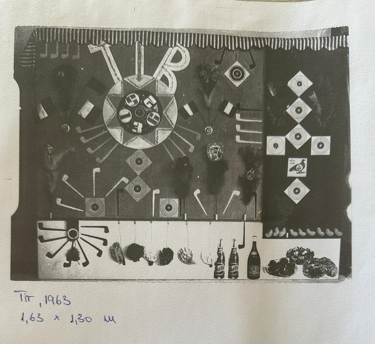 Catalogue raisonné, Claude Gilli, tirs — 1963