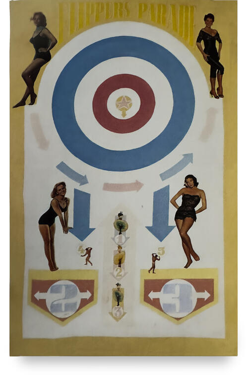 Catalogue raisonné, Claude Gilli, Flipper Parade — 1963