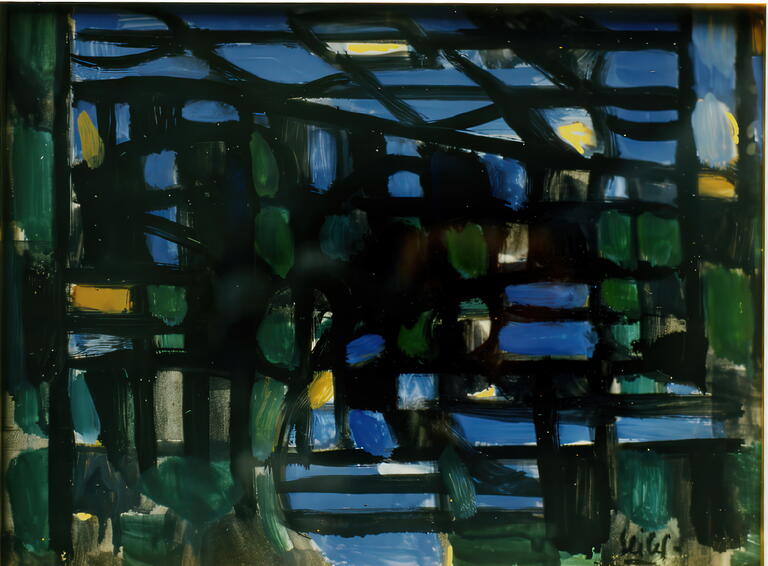 Catalogue raisonné, Hans Seiler, Dorodogne sombre, 1947