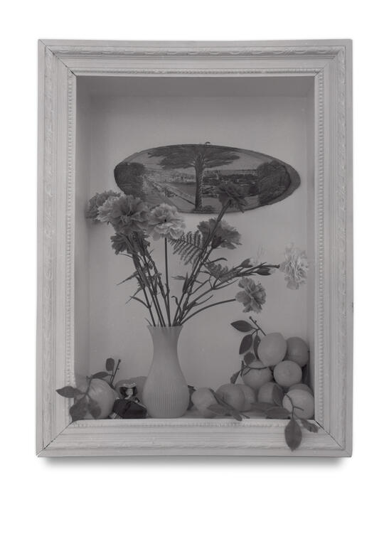 Catalogue raisonné, Claude Gilli, Ex-voto (oeillets et fruits) — circa 1963