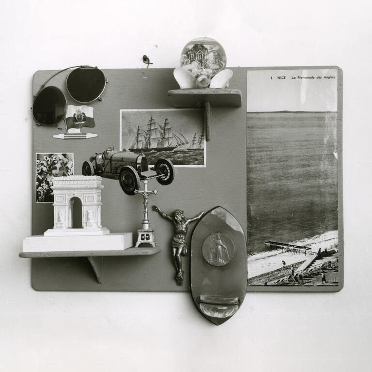 Catalogue raisonné, Claude Gilli, Ex-voto (Nice, promenade des Anglais) — circa 1962