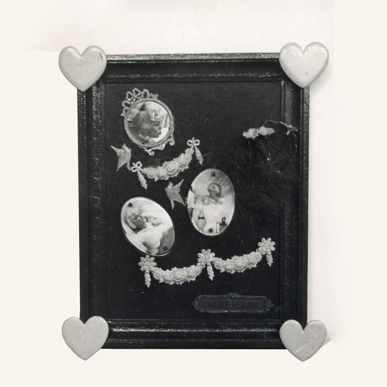 Catalogue raisonné, Claude Gilli, Ex-voto (anniversaire et coeurs) — 1962