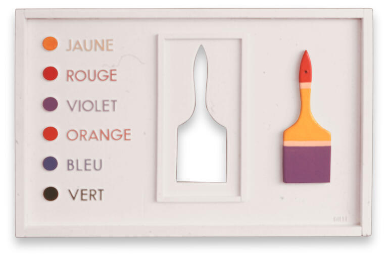 Catalogue raisonné, Claude Gilli, La Boîte de peinture — 1966
