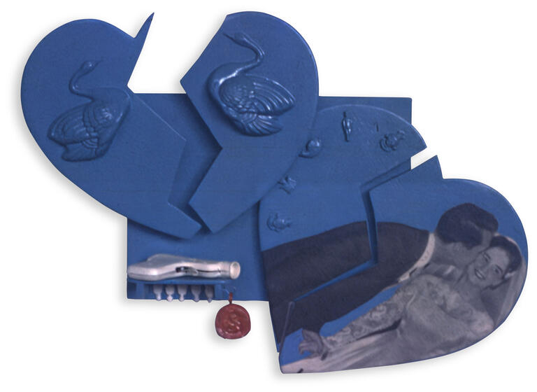 Catalogue raisonné, Claude Gilli, Coeurs brisés — 1963