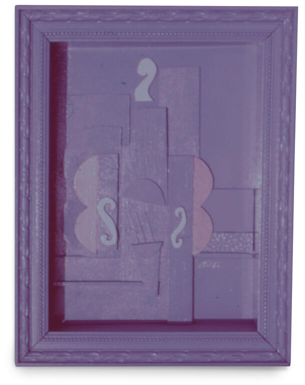 Catalogue raisonné, Claude Gilli, Nature morte au violon (Picasso) — 1963