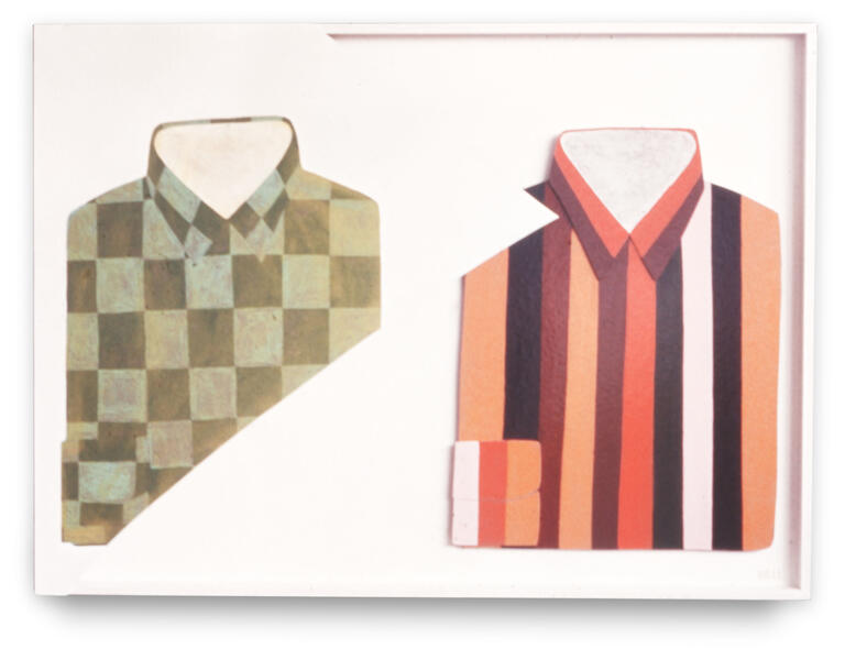 Catalogue raisonné, Claude Gilli, Deux Chemises — 1965