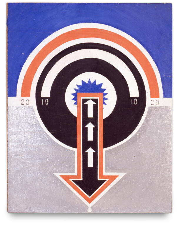 Catalogue raisonné, Claude Gilli, Cible — 1961